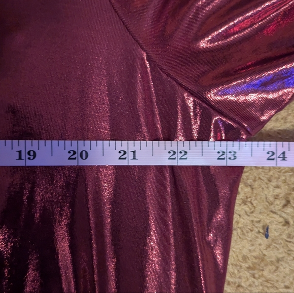 Liquid Knit Tea Length Dress 3x/22-24 - Picture 11 of 14